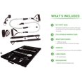 thumbnail image 4 of BodyBoss 2.0 - Full Portable Home Gym Workout Package + Resistance Bands - Collapsible Resistance Bar, Handles - Full Body Workouts for Home, Travel or Outside - White, 4 of 5