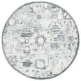 thumbnail image 4 of SAFAVIEH Glamour Quinten Floral Area Rug, Ivory/Grey, 9' x 12', 4 of 10