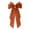 Orange, variante sur Hearth & Gear Élégant et Féminin : Bandeau Nœud Français Long en Satin pour une Accent Époustouflante Barrettes pour Filles Clips Barrettes Claires pour Femmes Ruban Barrettes Années 80