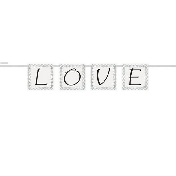 Wedding and Bridal Love Banner (1ct)