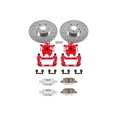 thumbnail image 2 of PowerStop Front Z26 Street Warrior Brake Pad and Rotor Kit with Red Powder Coated Calipers Fits: SCION TOYOTA Select Models KC2313-26, 2 of 4