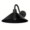 thumbnail image 2 of Hunter - Skyflow 1-light Matte Black,  , Dimmable, Modern Style, Cone Shaped, for Bedrooms, Dining, Living Rooms - 46020, 2 of 9