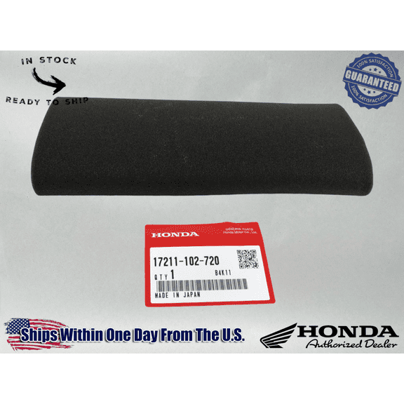Honda OEM Air Filter Foam Element 70-78 CT90 TRAIL 90 17211-102-000