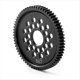 thumbnail image 4 of Engranaje Recto de Módulo de Acero (66T)51548 para Accesorios de Piezas de Actualización de Coche TA/TB/ 06M RC, 4 of 5