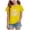 Yellow, variant on NOLDARES Girls Halloween Pumpkin Shirt, Witch Hat Ghost Floral Neon Graphic Short Sleeve T-Shirt Grey for Size 7-8 Years