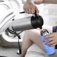 thumbnail image 5 of Taza de calefacción eléctrica para coche de acero inoxidable de 12V y 750ml, hervidor de agua para agua, té, café y leche, 5 of 5