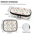 thumbnail image 7 of Jiueut Snowman Christmas Insulin Storage Bag Pen Insulin Travel Bag for Diabetics Traveling Bag for Medicine Insulin Insulin Pouch for Diabetics Storage Bags with Zipper, 7 of 7