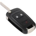 thumbnail image 4 of Easy to Use KR55WK50073 Car Key Fob Keyless Flip Entry Remote 4-btn Compatible with Terrain Cruze Equinox Impala Regal Encore Allure Camaro, 4 of 8