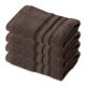 thumbnail image 1 of Toallas de Mano de Secado Rápido de 4 Piezas - 100% Algodón Altamente Absorbente - Toalla Ligera para Baño, 1 of 5