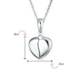 thumbnail image 3 of Bling Jewelry Womens BFF Sayings Heart Locket Necklace Best Friends Mom Angel, 3 of 6