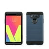 For LG V20 Brushed Metal HYBRID Rubber Case Phone Cover Accessory +Screen Guard