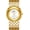 Gold White, variant on Women's Luxury Quartz Watch with Stainless Steel Mesh Link Bracelet, Elegant Round Dial with Crystal Accents, Waterproof Ladies Dress Wristwatch,Fashion Gift for Women