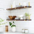 thumbnail image 2 of Shelf Brackets, 4pcs Industrial Shelf Angle Braces Brackets For Rustic Shelf, 2 of 3