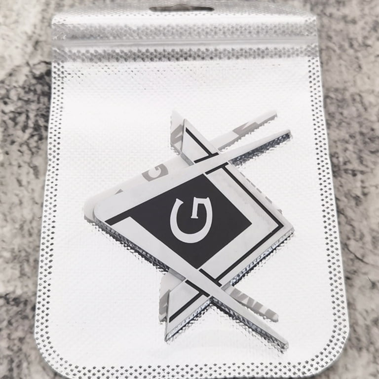 Masonic Fraternity Emblems Decal Badge Sticker Strong Adhesive Long ...