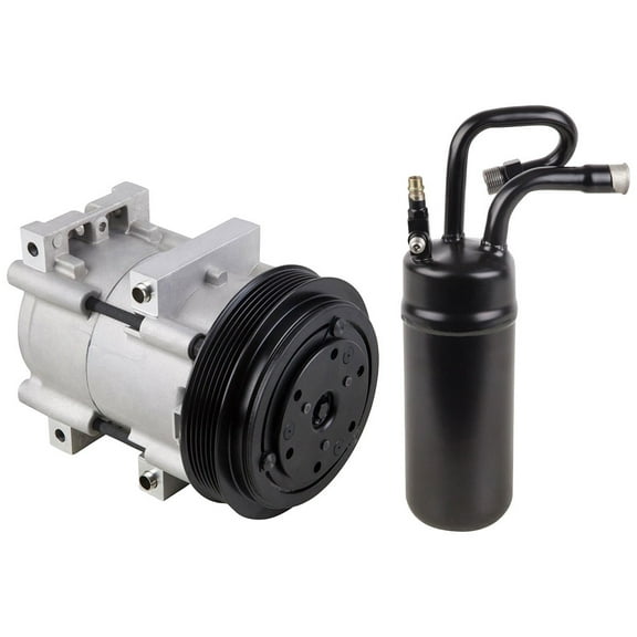 For Ford Ranger & Mazda B2500 1998-2001 AC Compressor w/ A/C Drier - BuyAutoParts