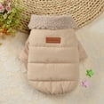 thumbnail image 2 of Pet Artist Small Pet Dog Warm Fleece Vest Clothes Coat Puppy Shirt Sweater Winter Apparel, 2 of 3