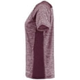 thumbnail image 5 of Holloway Sportswear S Womens Electrify Coolcore® Tee Maroon Heather 222771, 5 of 5