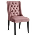 thumbnail image 2 of Baronet Performance Velvet Dining Chairs - Set of 2, 2 of 7