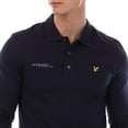 thumbnail image 3 of Lyle & Scott Polo à Manches Longues pour Hommes avec Imprimé Coordonné, 3 of 4