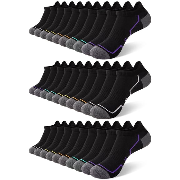 ARWSER Women Classic Ankle Socks Breathable Soft Comfort Casual Socks 15 Pairs