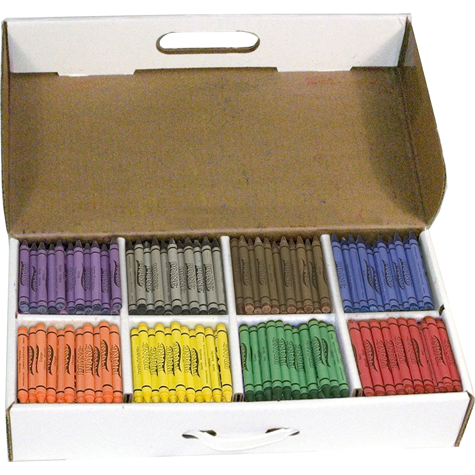 Prang, DIX32340, Crayons Classroom Pack, 400 / Box, Assorted