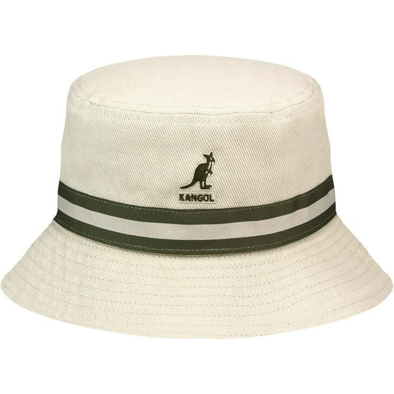 Kangol Stripe Lahinch Hat, Beige, XLarge