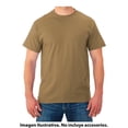 thumbnail image 4 of Playera Fruit of the Loom Talla G Manga Corta Casual Lisa Café, 4 of 4