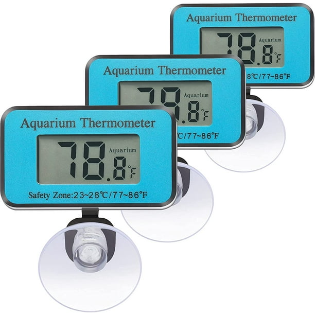Digital fish tank clearance thermometer