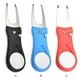 thumbnail image 3 of Eigraketly Horquilla de reparación de ranura de paso de Golf plegable, horquilla Manual, cabezal de acero inoxidable, marcador de césped, accesorio de Golf Negro Eigraketly  OD020982-01, 3 of 6