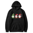 thumbnail image 4 of Enjoytime Womens Sweatshirt Cute Printed Pullover Long Sleeve Tops Xmas Holiday Funny Casual Hoodie Fashion Fall Winter Clothing Black XXL, 4 of 4