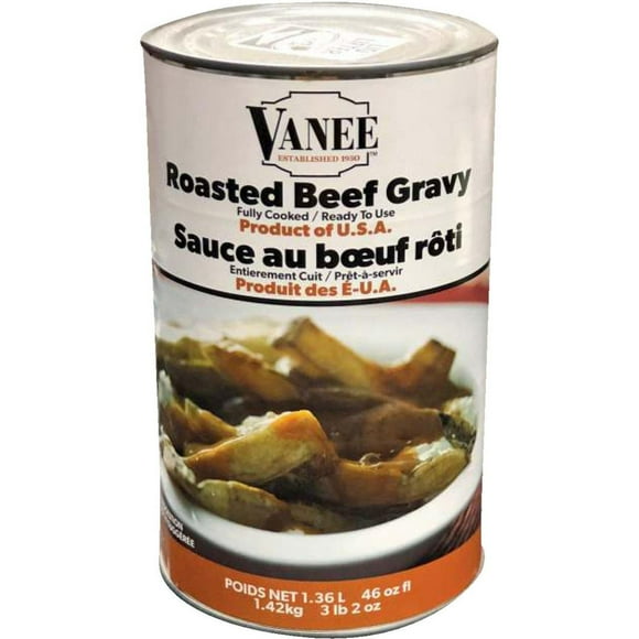 Vanee Gravy Roasted Beef - 3lb - Pack of 12 - Rich & Savory for Sandwiches, Soups, & More (12ct)
