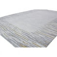 thumbnail image 2 of Bashian R129-SIL-8X10-HG385 7 ft. 9 in. x 9 ft. 9 in. Greenwich Contemporary Wool & Viscose Hand Tufted Area Rug, Silver, 2 of 11