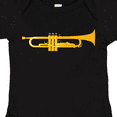 thumbnail image 4 of Inktastic Trumpet Gold Brass Music Instrument Boys or Girls Baby Bodysuit, 4 of 5