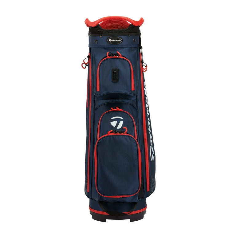 TaylorMade Golf Pro Cart Bag with Accessories and Putter