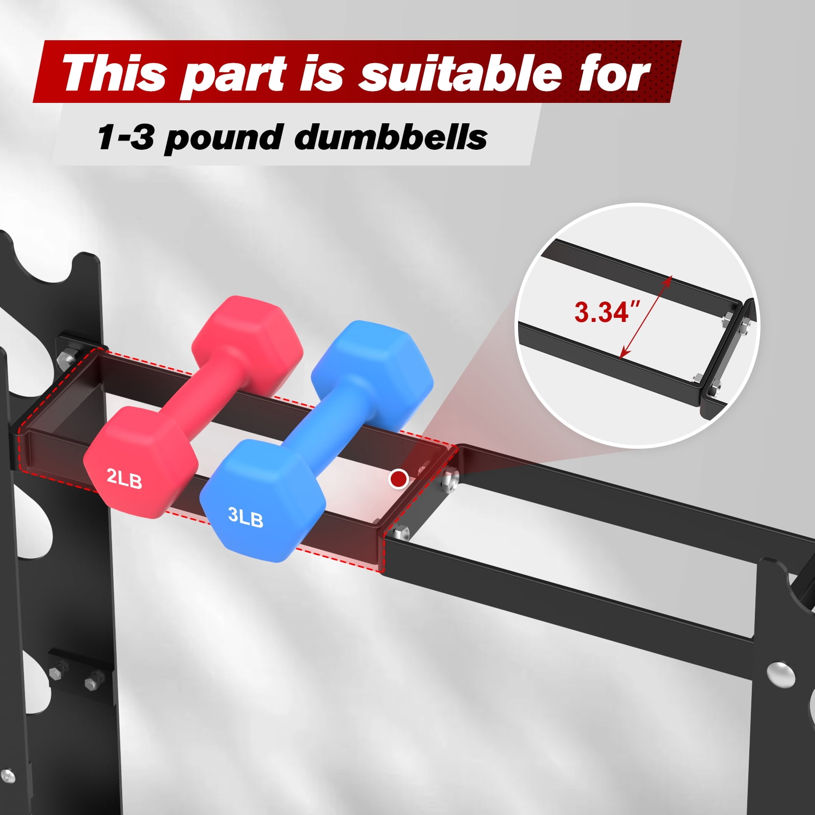 FISUP Dumbbell Weight Rack