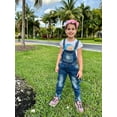 thumbnail image 3 of KIDSCOOL SPACE Little Girl Boy Ripped Denim Cute Slim Pants Jean Overalls,3-4 Years, 3 of 7