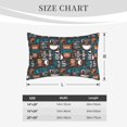 thumbnail image 4 of Balery Coffee Lover Print Bedding Queen Pillow Cases - Envelope Closure - Soft Brushed Microfiber Fabric - Shrinkage and Fade Resistant Pillow Cases-16"x24", 4 of 6