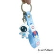 thumbnail image 1 of Astronaut Keyring Interesting Backpacks Pendant Fashion Decor Accessory Adorable Cartoon Spaceman Keychain Keyholder Decoration Blue Small, 1 of 8