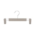 thumbnail image 2 of PONPRNGY Pants Hangers with Clips 5 Pack, Non-Slip Skirt Hangers for Women, Upgraded Heavy Duty Plastic Clip Hanger for Pants, Trousers, Jeans, 11" Short Hanger, 2 of 6