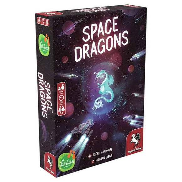 Pegasus Spiele PES18342G Jeu de Société Dragons de l'Espace