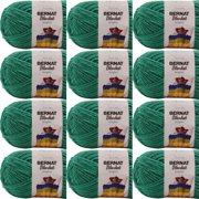 Spinrite Bernat Blanket Brights Big Ball Yarn - Go Go Green, 1 Pack of 12 Piece