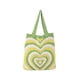 thumbnail image 2 of Bolso de mano de punto con diseño de corazón y masa trenzada para mujer, de lana tejida, cálido para el invierno, para hombro, 2 of 6