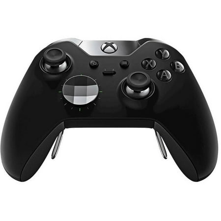 Refurbished Microsoft Xbox One Elite Controller, Black, (Best Controller For Elite Dangerous)