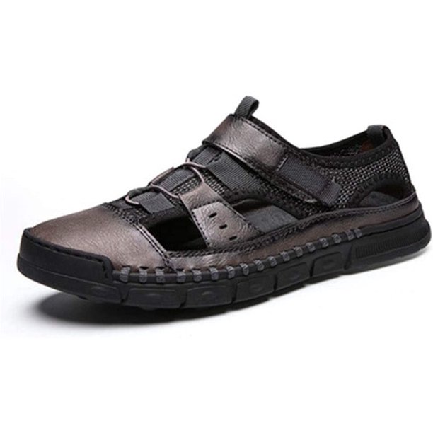 Xishao Sandalias de Hombre Tallas Grandes Sandalias de Cuero de Primavera y Verano Sandalias de Negocios Sandalias de Playa Xishao ropa