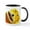 White/Black Inside, variant on CafePress - Flat Eric Mug - 11 oz Ceramic Mug - Novelty Coffee Tea Cup