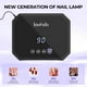 thumbnail image 3 of Lámpara de uñas UV LED Lavinda 54W con pantalla LCD negra, 3 of 9