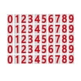 thumbnail image 1 of Stickers for Bikes Little Light Studios Mailbox Numbers For Outside 5 Sets 0-9 Reflective Number Stickers Strong Self Adhesive Vinyl Address Numbers For Houses (2/3/4 Inch), 1 of 4