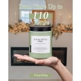 thumbnail image 7 of M&SENSE Eucalyptus Mint Scented Candle, 19.4oz Natural Soy Jar Candles for Home, Large 2 Wick, Up to 110 Hours Burn time, Natural Organic Fragrance, 7 of 7