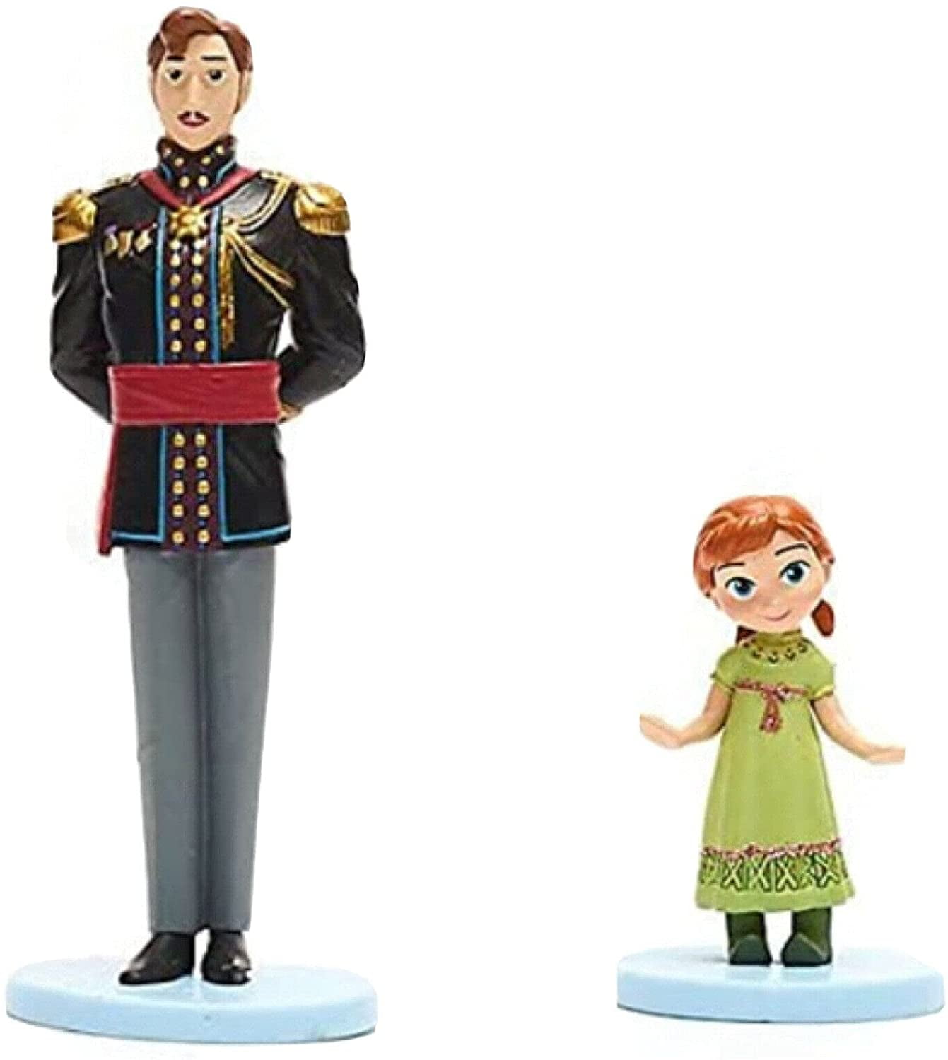 Elsa \u0026 Anna Baby Toddler Young Cake Topper Pvc Figure Figurine New 2”  Sisters - Walmart.com, image size:1341x1500