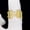 Yellow, variant on Skull & Bones Baguette Iced Out Eternity Hip Hop Ring